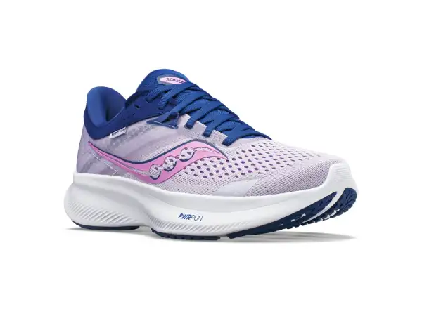 Saucony Ride 16 Damen Laufschuhe Mauve/Indigo