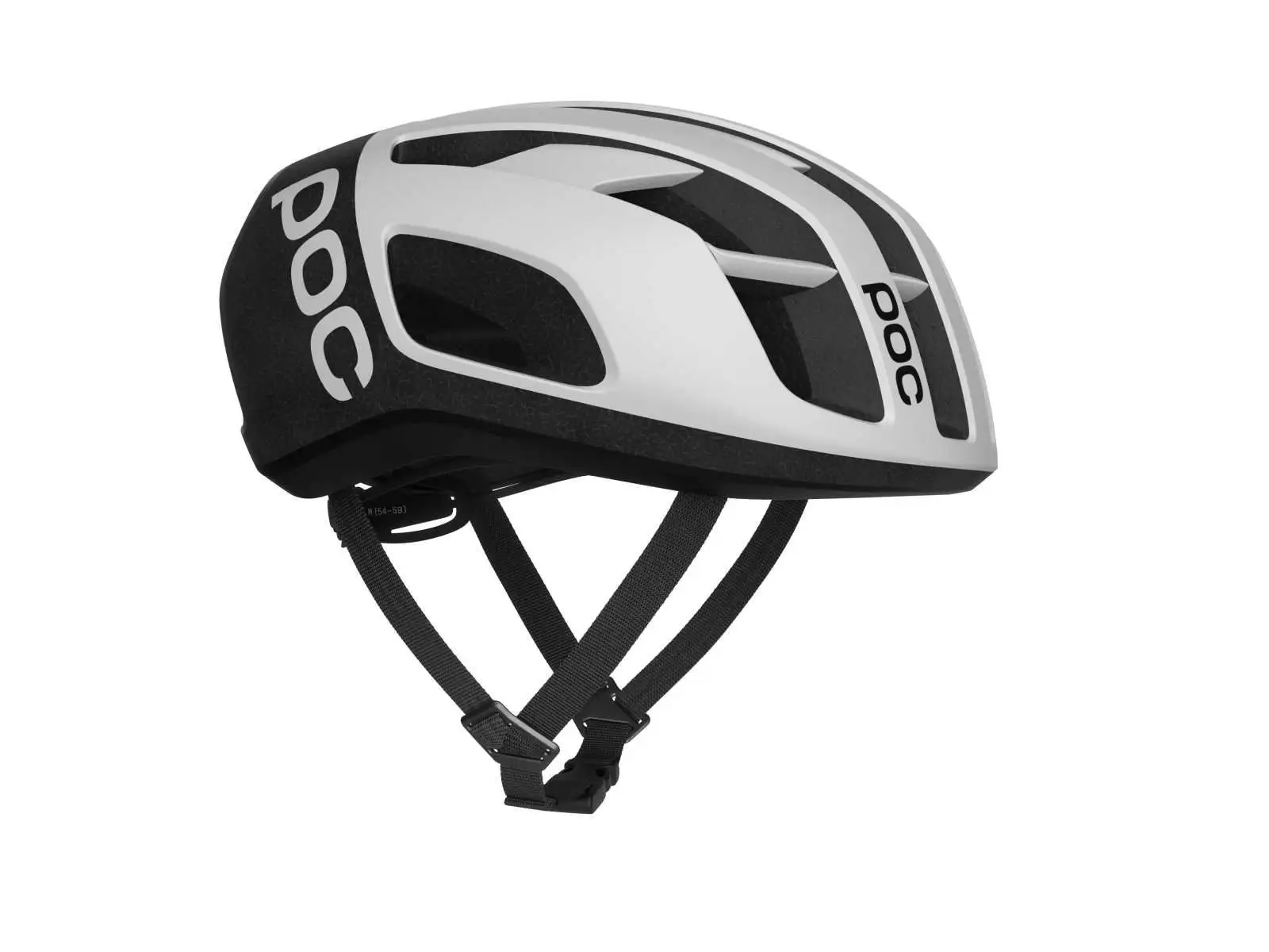 POC Cytal Lite Hydrogen Straßenhelm White/Uranium Black Matt