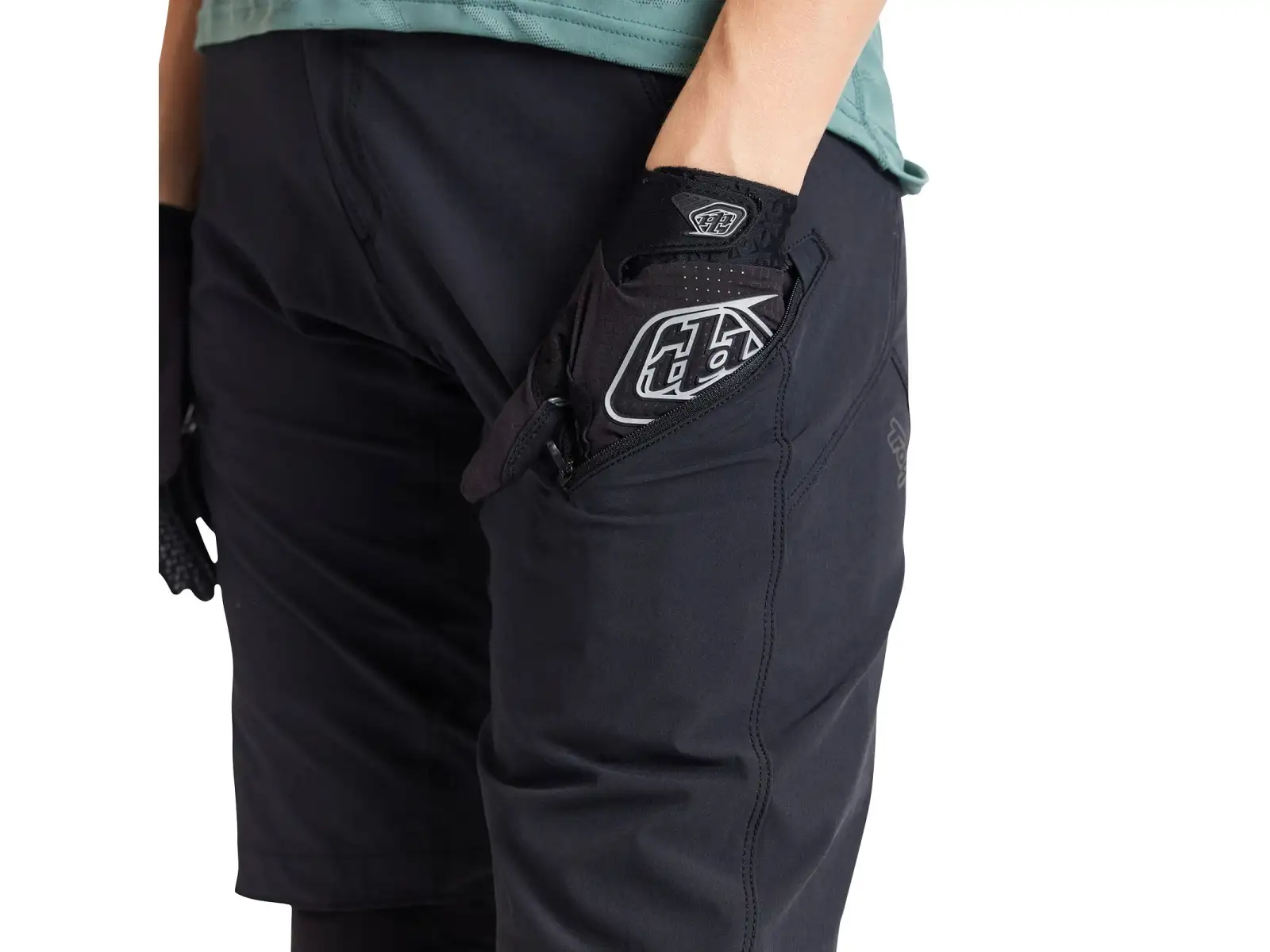 Troy Lee Designs Lilium Damen Shorts Solid Black