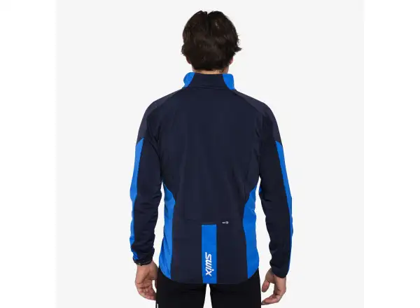 Swix Focus Wind Herrenjacke Blau