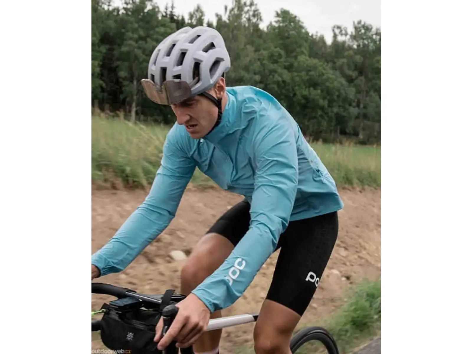 POC Pure-Lite Splash Radjacke Basalt Blue