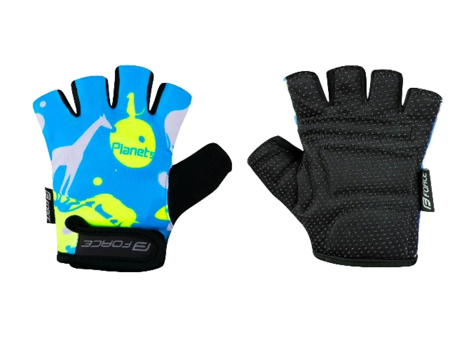 Kinderhandschuhe Force Planets Blau/Fluo.