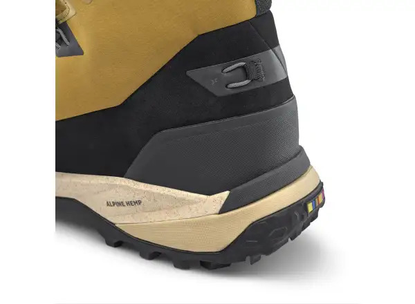 Salewa Puez Winter Mid PTX Herrenschuhe Golden Brown / Schwarz