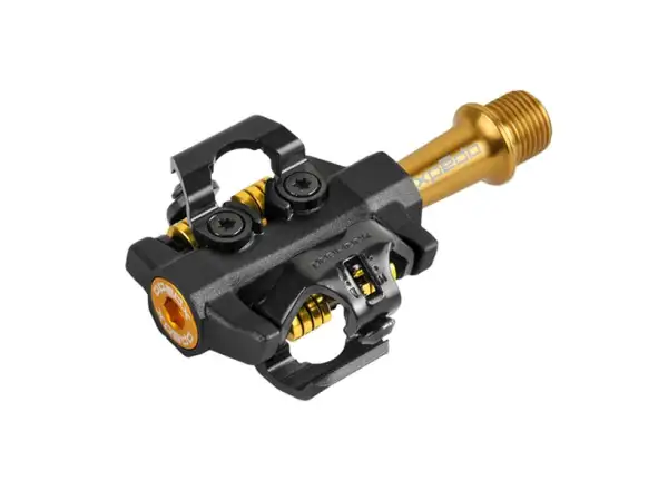 X-pedo CXR Pro SPD Klickpedale schwarz/gold Ti