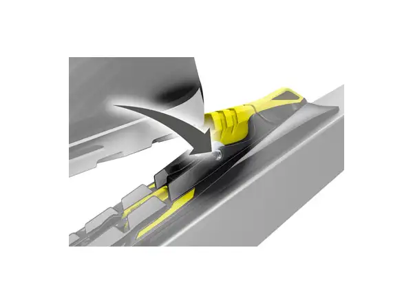 Fischer CONTROL STEP-IN IFP Langlaufbindung für klassischen Stil 2022/23 yellow