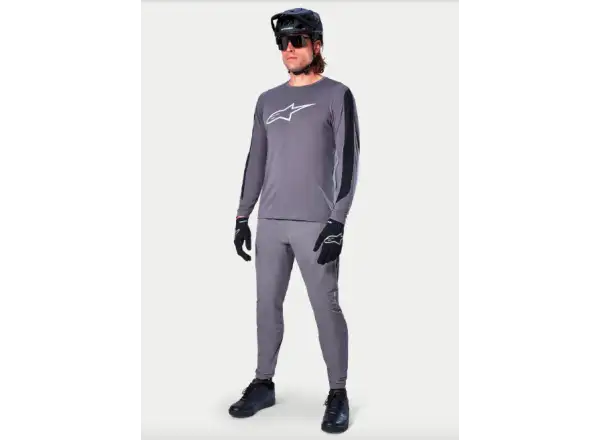 Alpinestars A-Dura Dri Astar Herrentrikot Langarm Dark Grey