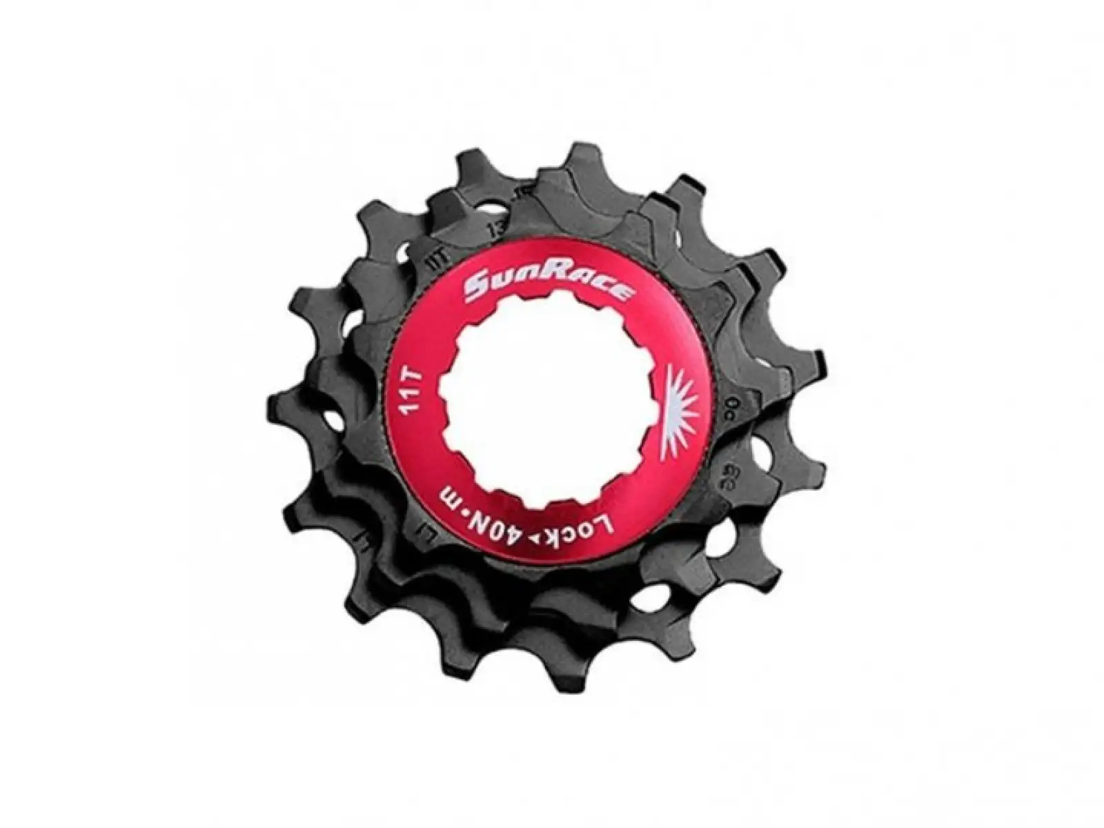 SunRace Ersatz-Satz Ritzel für 12-Gang-Kassetten - 11/13/15 Zähne schwarz