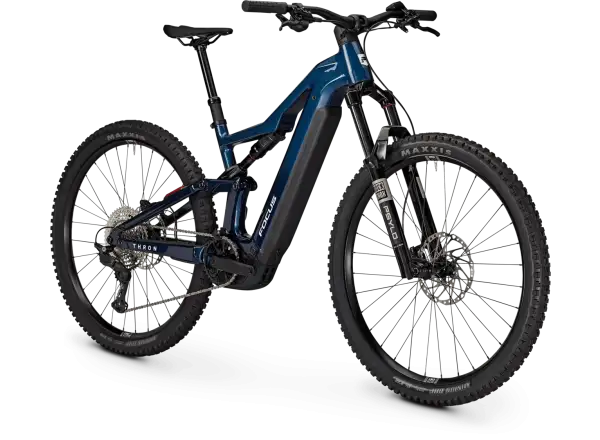 Focus THRON 8 720Wh vollgefedertes E-Bike Azurblue / Sydneyblue