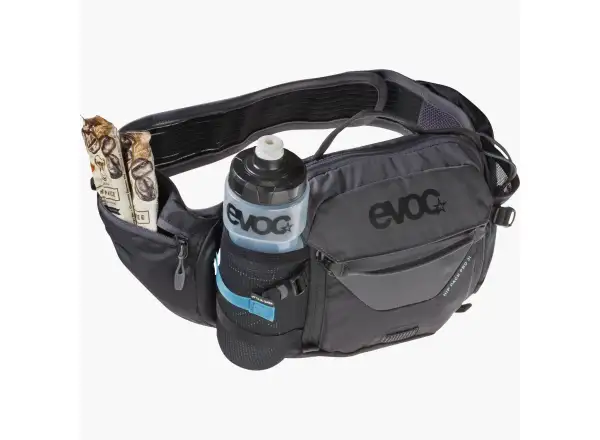 Evoc Hip Pack Pro 3 l Tasche + Trinkblase 1,5 l schwarz/kohlegrau