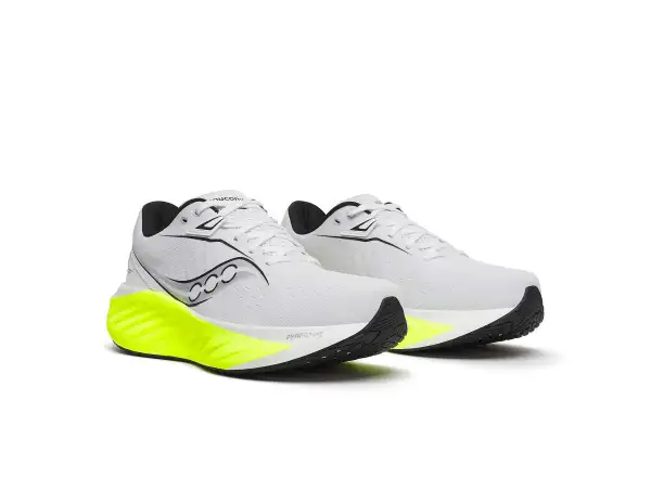 Saucony Triumph 22 Herren-Laufschuhe White/Citron