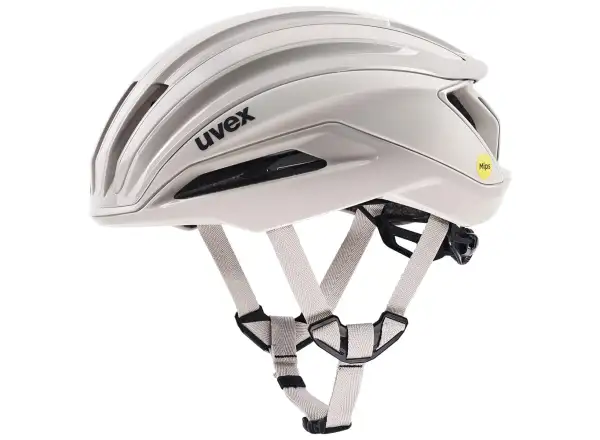 Uvex Surge Areo MIPS Rennradhelm Warm Grey Matt