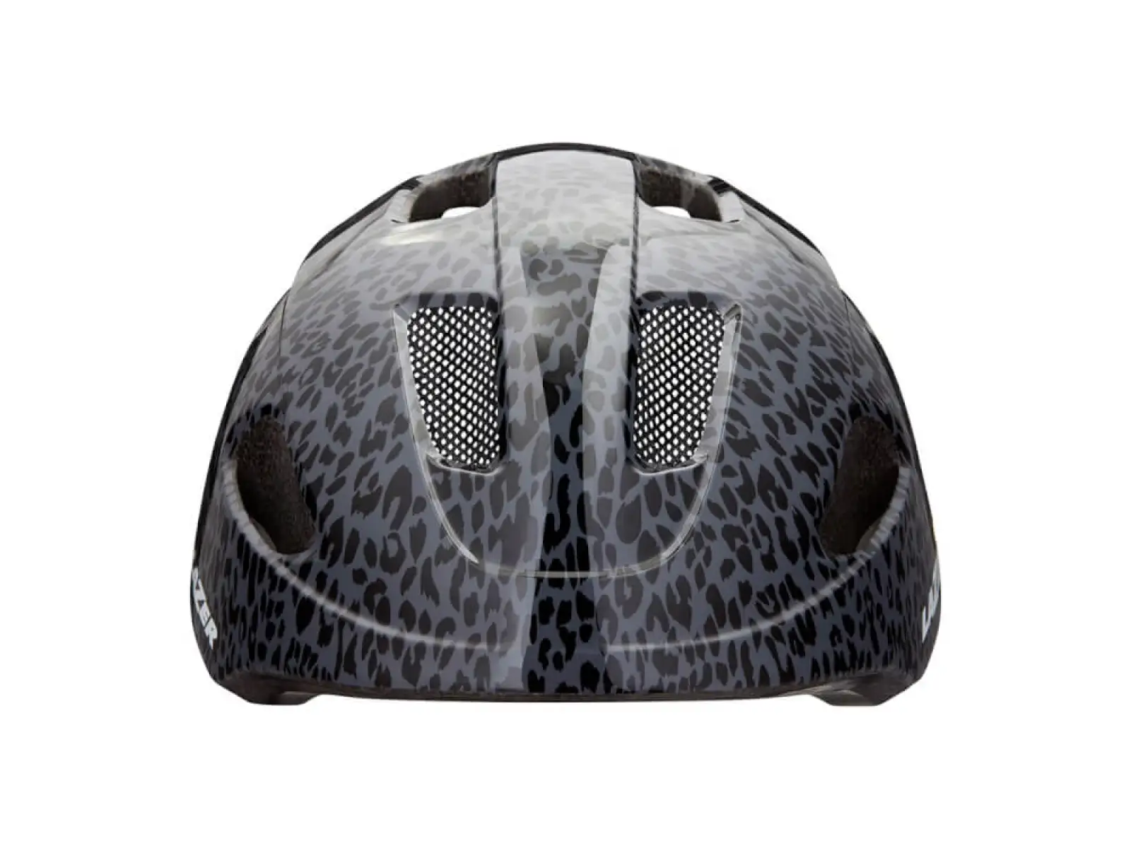 Lazer NUTZ KC Kinderhelm Schwarz Leopardenmuster Größe Uni (50-56 cm)