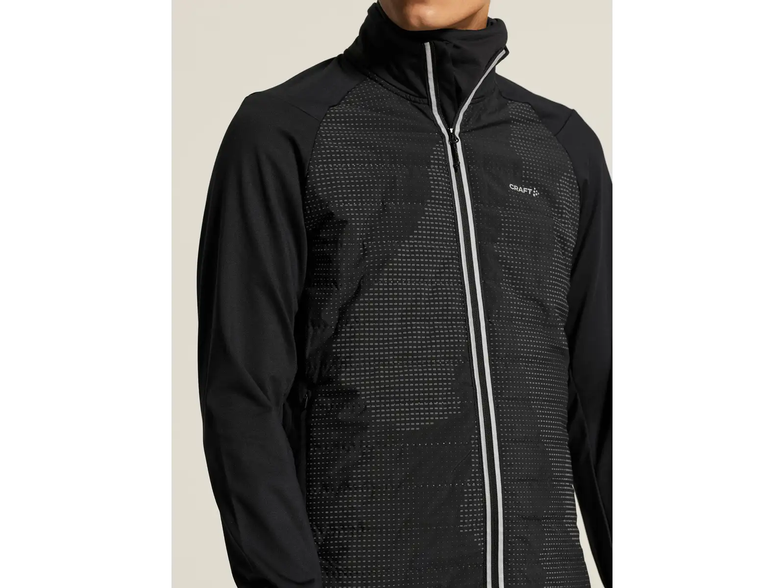 CRAFT SubZ Lumen Herren Laufjacke schwarz