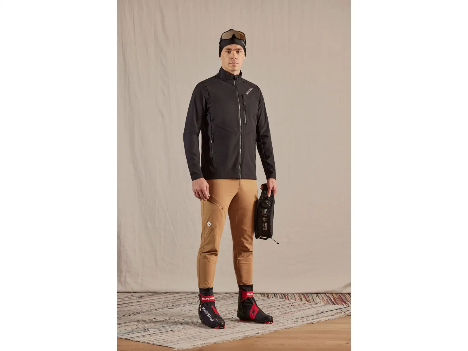 Maloja AlpelM. Herrenjacke Deep Black Multi
