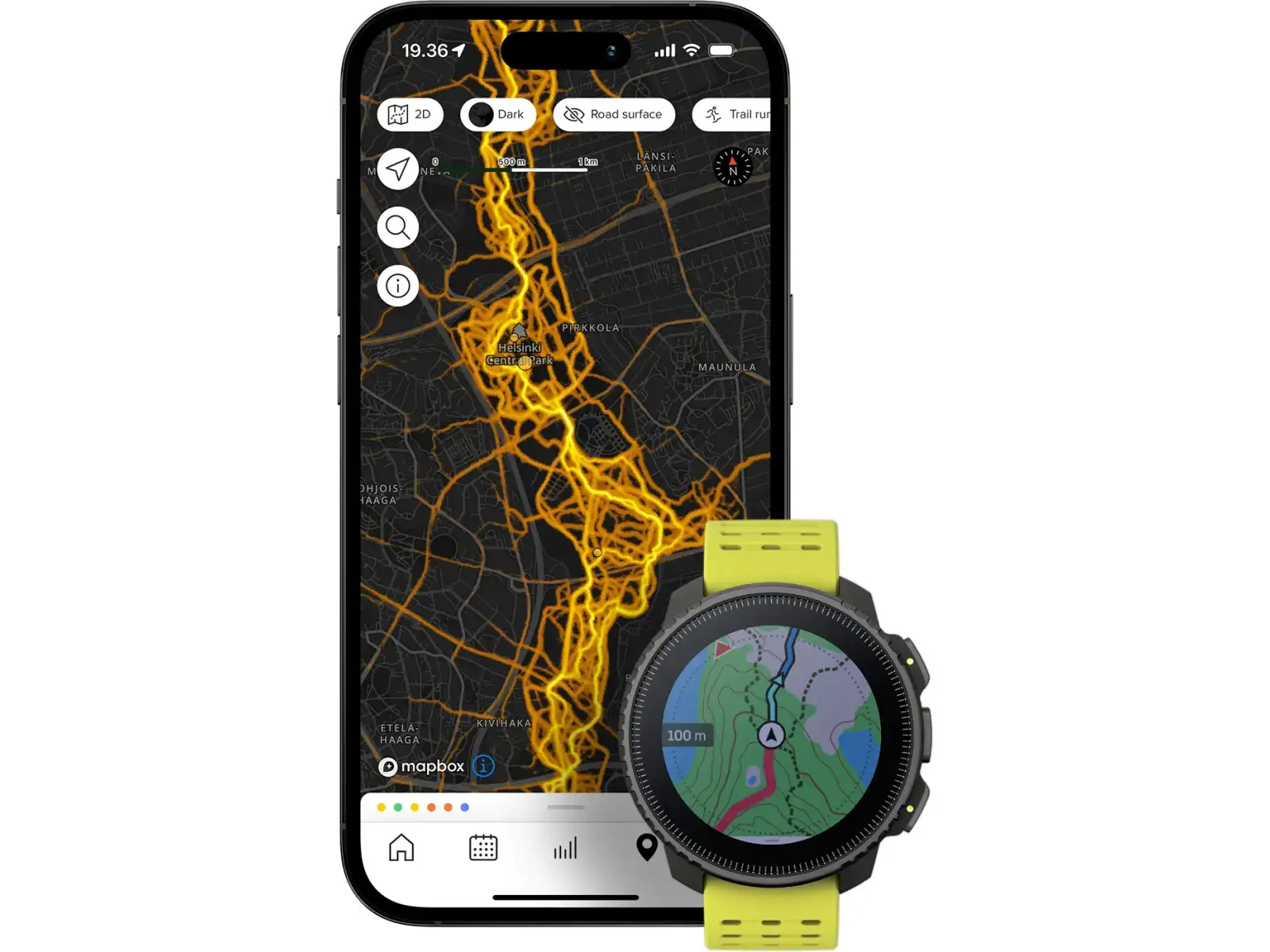 Suunto Vertical Smartwatch Black Lime