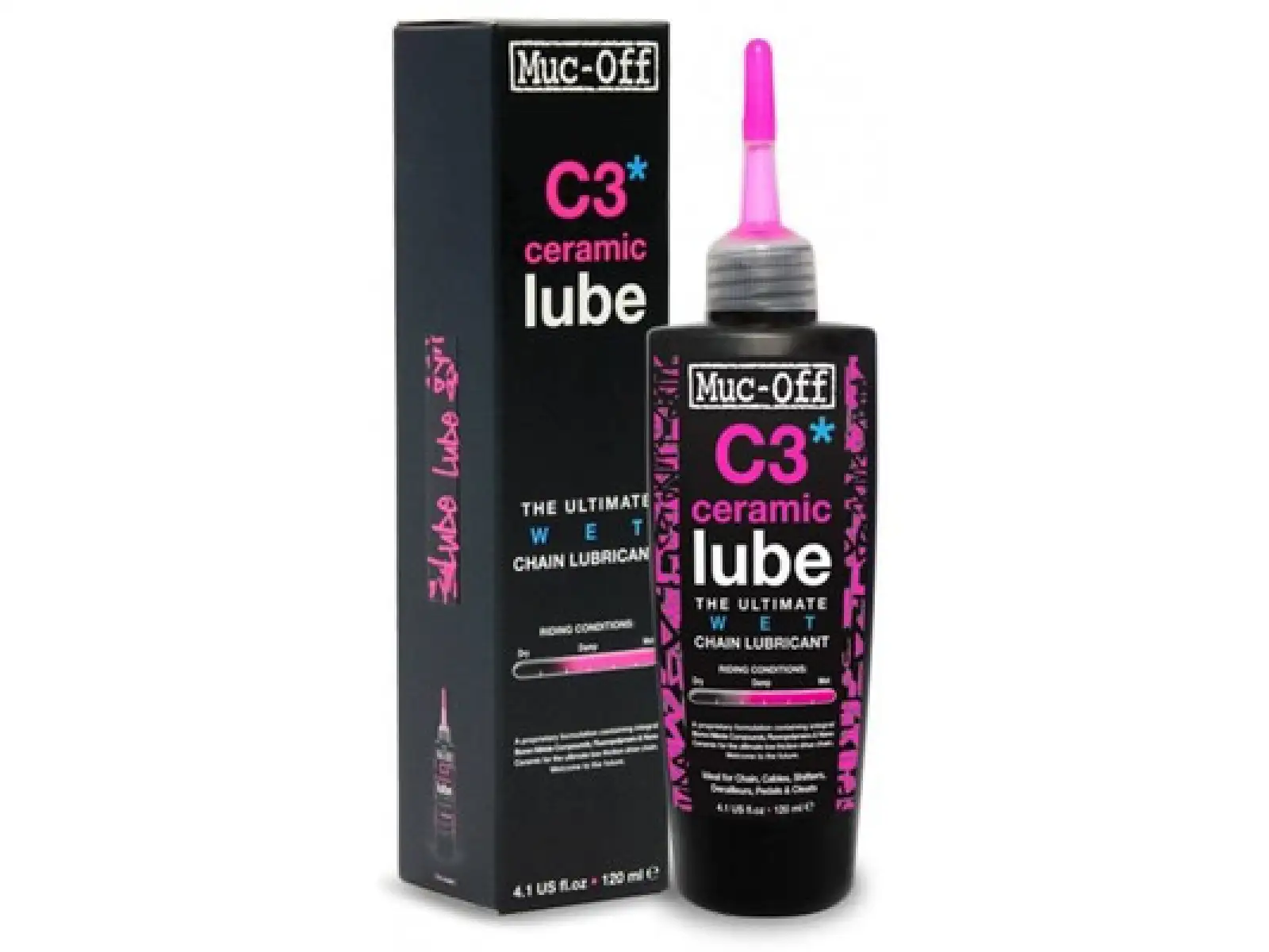 Muc-Off C3 Keramik Wet Schmiermittel 120ml