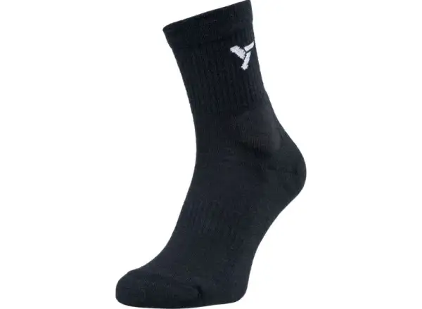 Silvini Lattari Merino Socken Schwarz.