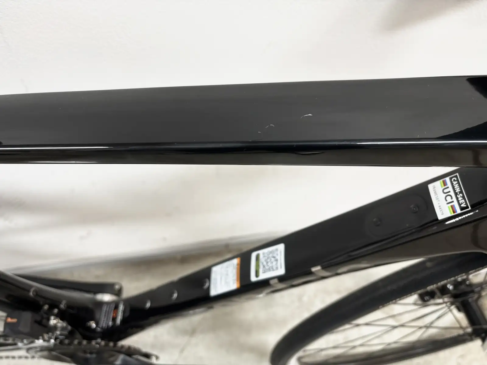 Cannondale SuperSix Evo Carbon 3 Rennrad schwarz Probestück