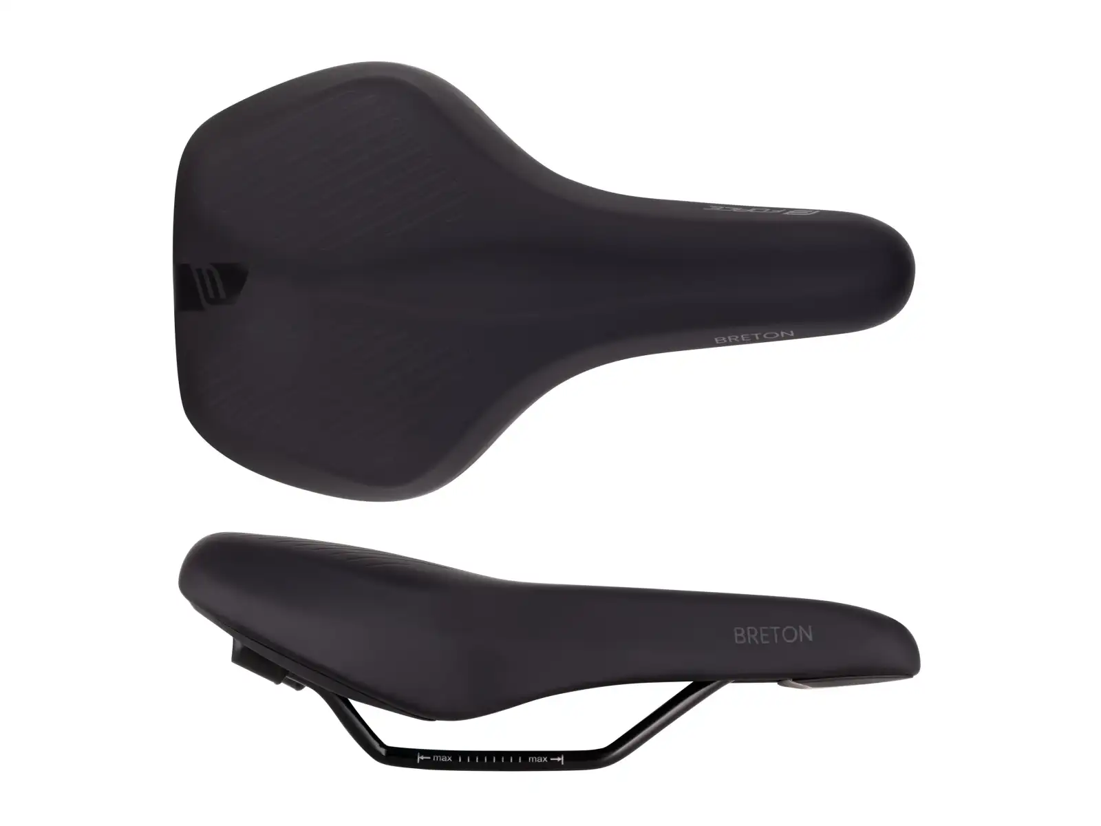 Force Breton Herren-Tourensattel schwarz