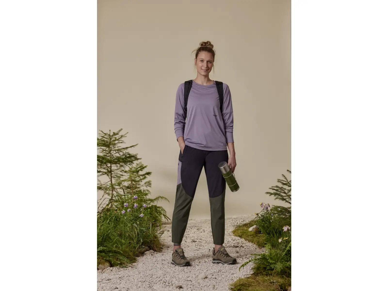 Maloja PappelM. Damenhose Deep Black