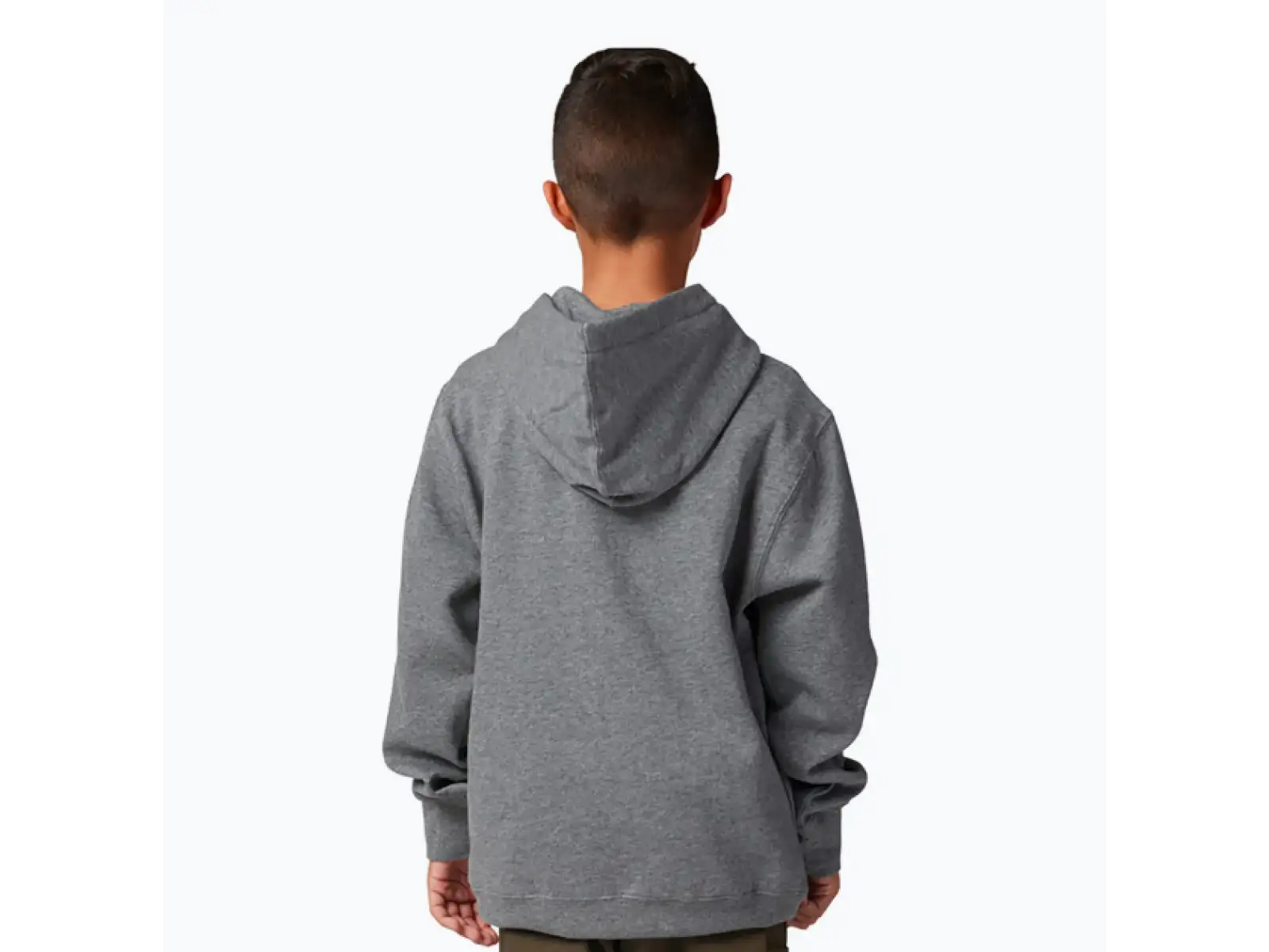 Fox Yth Legacy Fleece Po Kinder Hoodies Heather Graphite Grey