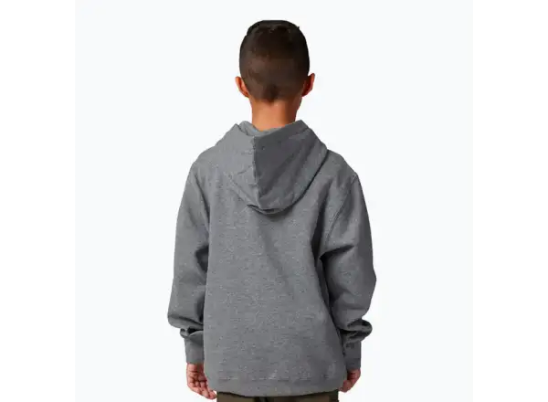 Fox Yth Legacy Fleece Po Kinder Hoodies Heather Graphite Grey
