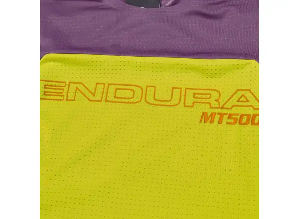 Endura MT500 Junior Kindertrikot Langarm Citrus