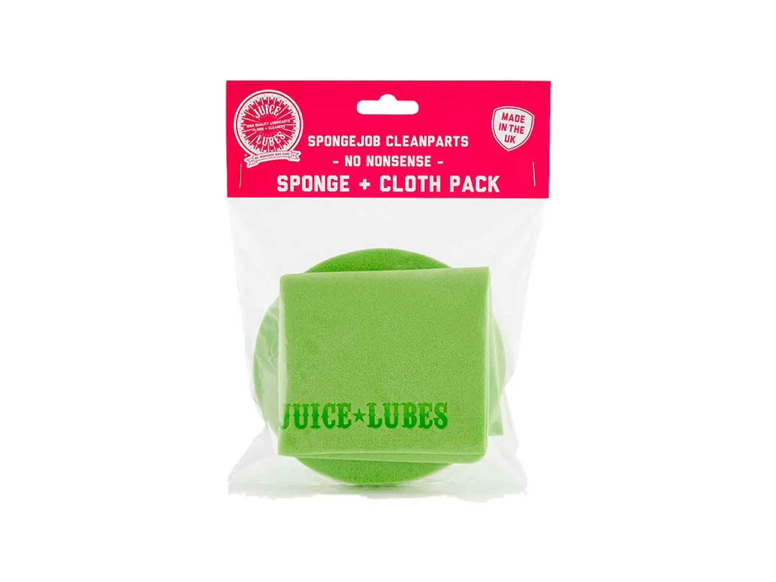Juice Lubes SpongeJob Reinigungsschwamm und Tuch