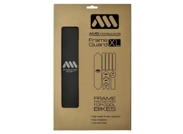 All Mountain Style Rahmen-Schutzaufkleber Extra Black/Silver