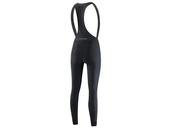 Dotout Heat Damen-Fahrradhose mit Latz und Polsterung Schwarz/Schwarz