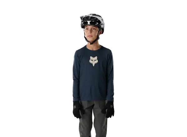Fox Ranger Youth Head Kindertrikot lange Ärmel Galaxy blue