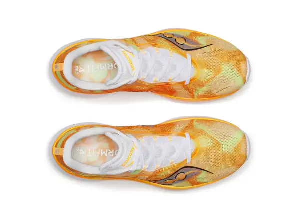 Saucony Kinvara 15 Herren-Laufschuhe Peel/White