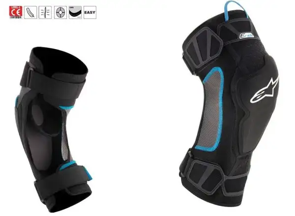Alpinestars E-Ride Knieprotektoren Schwarz