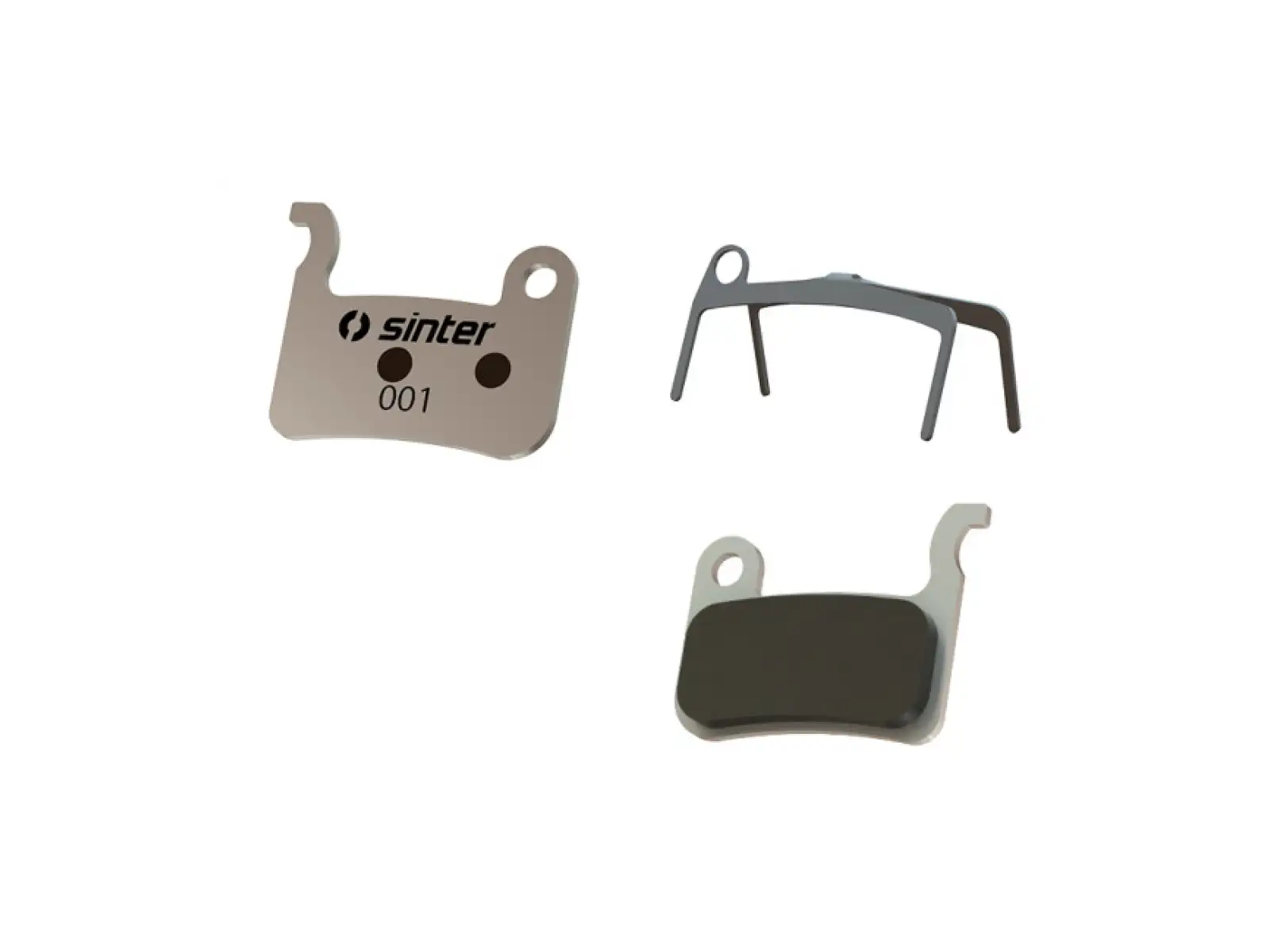 Sinter Shimano A-Typ Bremsbeläge Polymer blau