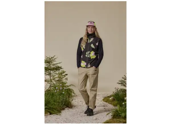 Maloja SennesM. Printed Damenjacke Deep Black Brushflower