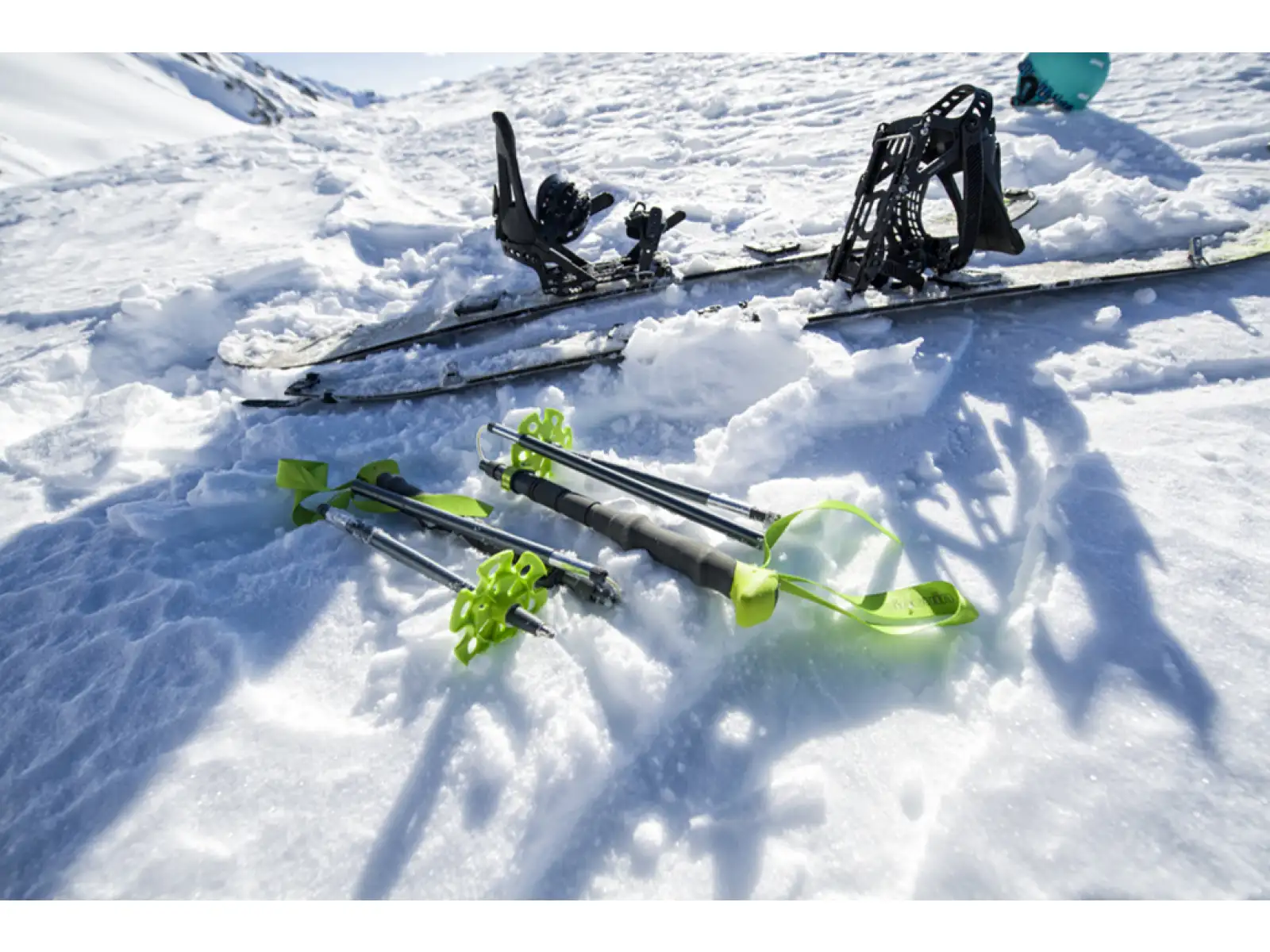 Pinguin Compact FL Schaum Wanderstöcke grau