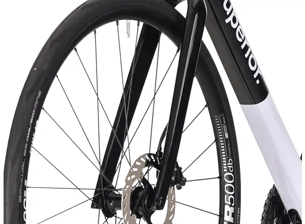 Superior XR 6.5 GF Rennrad Gloss Black / White