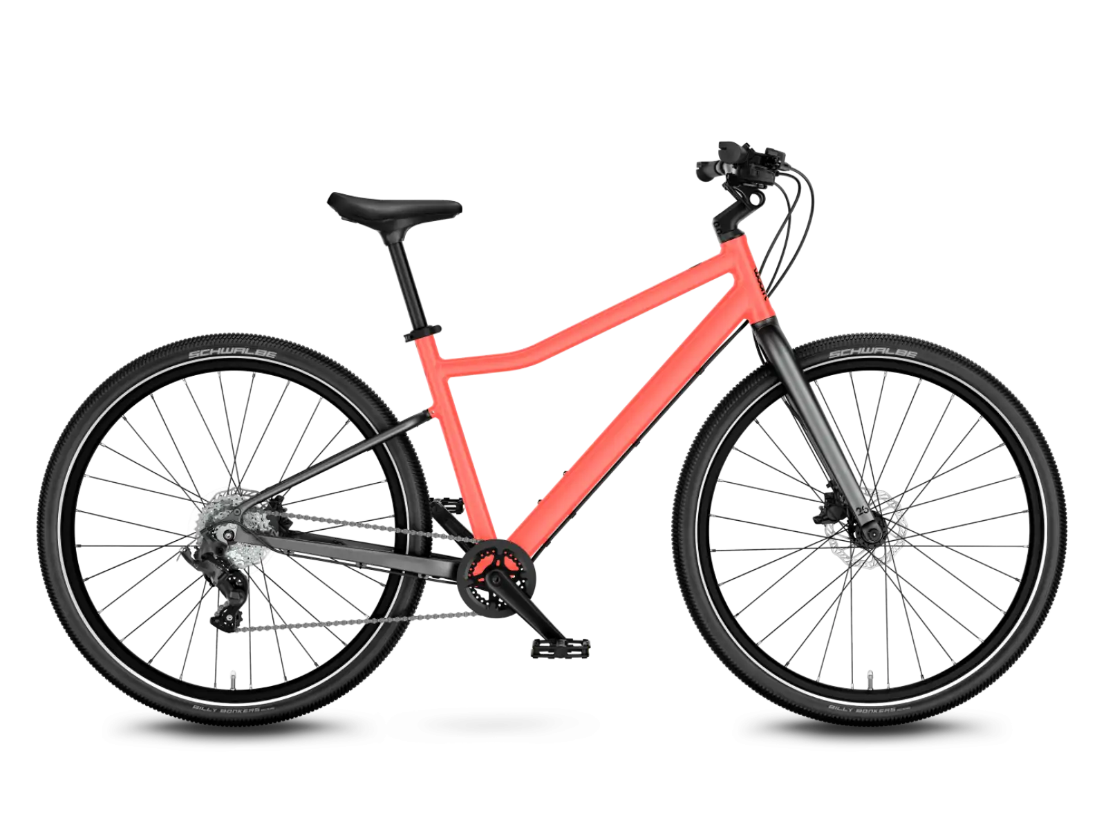 Woom 6 Explore 26 Neon Coral Kinderfahrrad