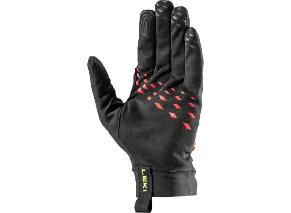 Leki Ultra Trail Storm Handschuhe Black/Red/Neon Yellow