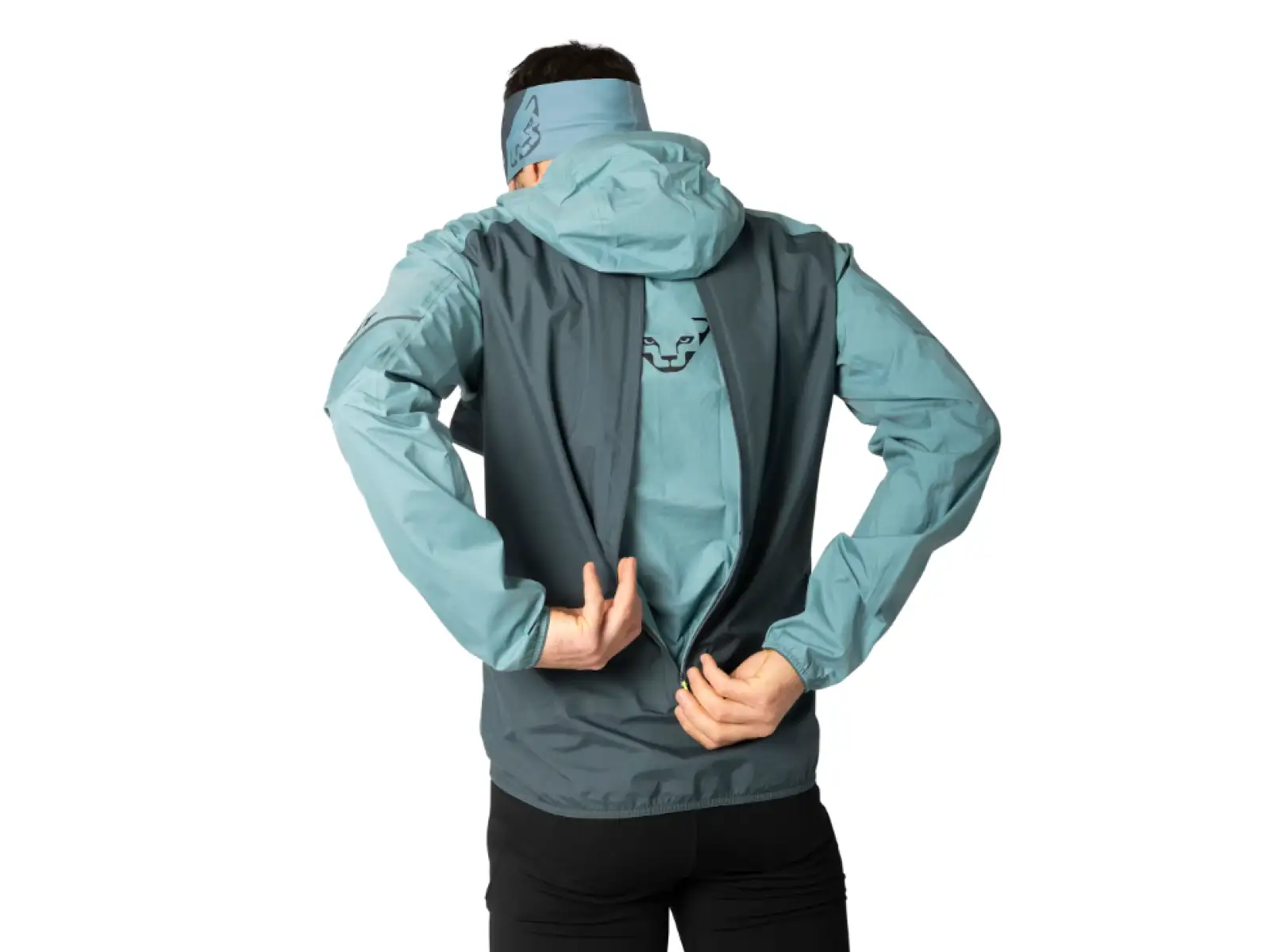Dynafit Alpine 3 L Herren Laufjacke Smoke Blue