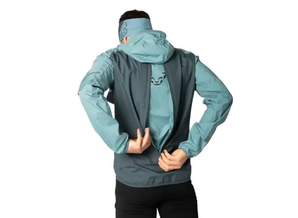 Dynafit Alpine 3 L Herren Laufjacke Smoke Blue