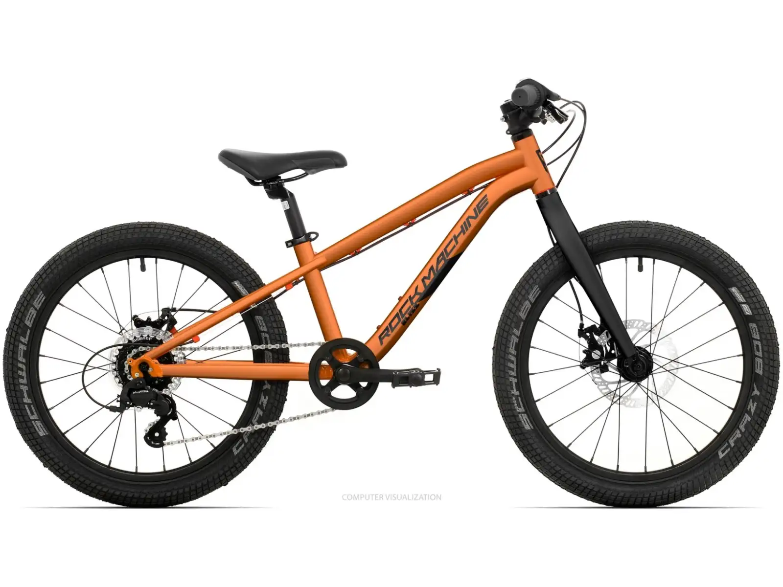 Rock Machine Blizz Jr. 20 Kinderfahrrad Orange