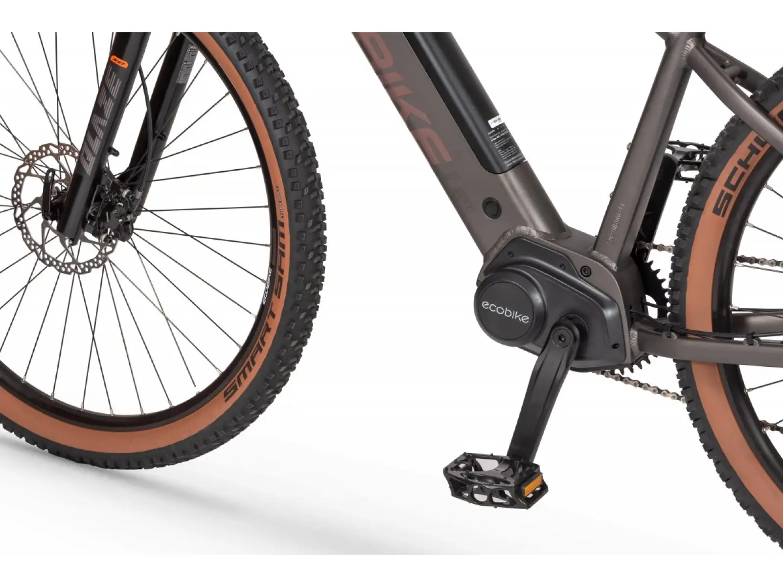 Ecobike SX 300 elektrisches Mountainbike 672 Wh Copper Black