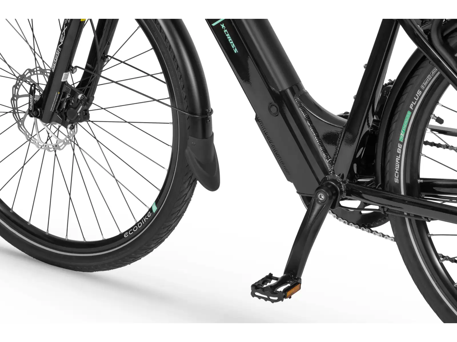 Ecobike X-Cross 630 Wh schwarz Trekking E-Bike