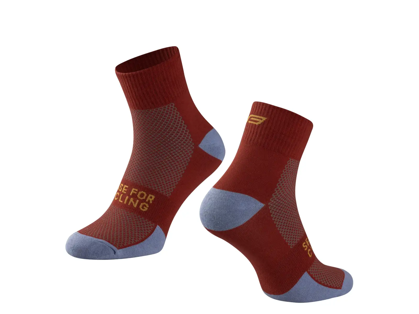 Force Edge Socken rot/blau
