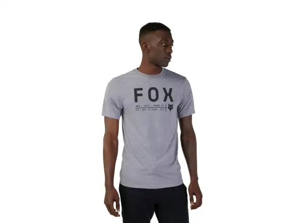 Fox Non Stop Herren T-Shirt Kurzarm Heather Graphite