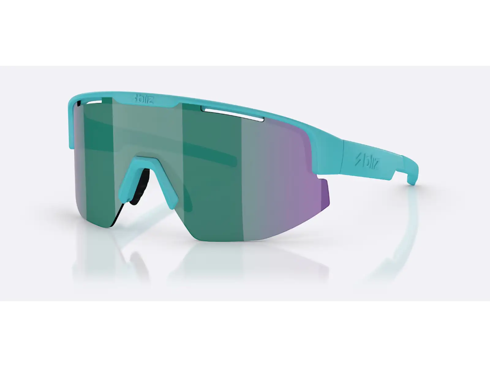 Bliz Matrix Small Sonnenbrille Matte Turquoise/Green Blue Multi