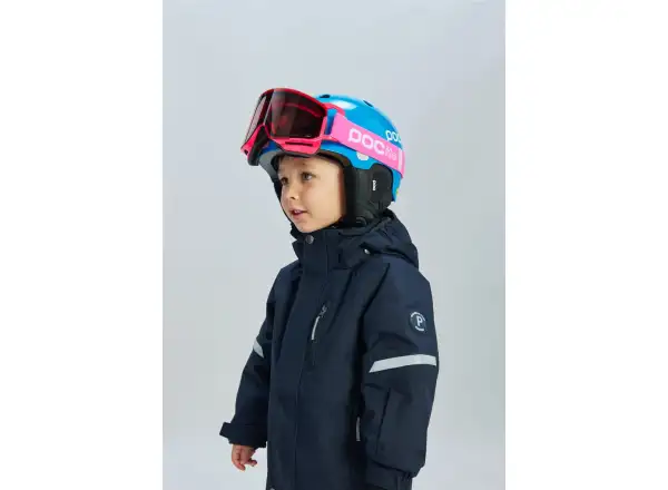 POC POCito Nexal Kinder Skibrille Fluorescent Pink/Partly Sunny Light Orange
