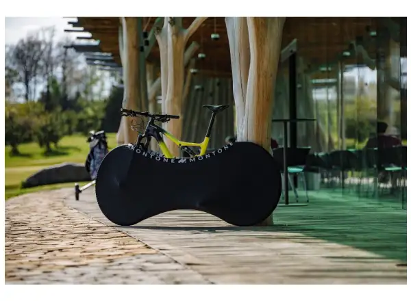 Montone Fahrrad mKayak 2.0 Fahrradabdeckung für den Innenbereich Schwarz/Weiß