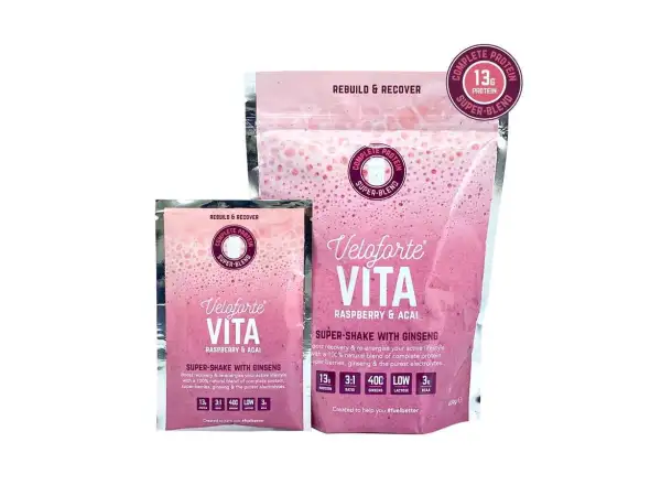 Veloforte Vita Proteinshake 10er – Himbeere & Acai